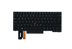 Original 01YP305 Lenovo Thinkpad Tastatur gebraucht schwedisch backlight E480 T4