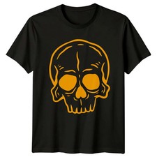 Mens Novelty Skull T Shirt Cool Skull Design Casual Graphic Tee S-5XL