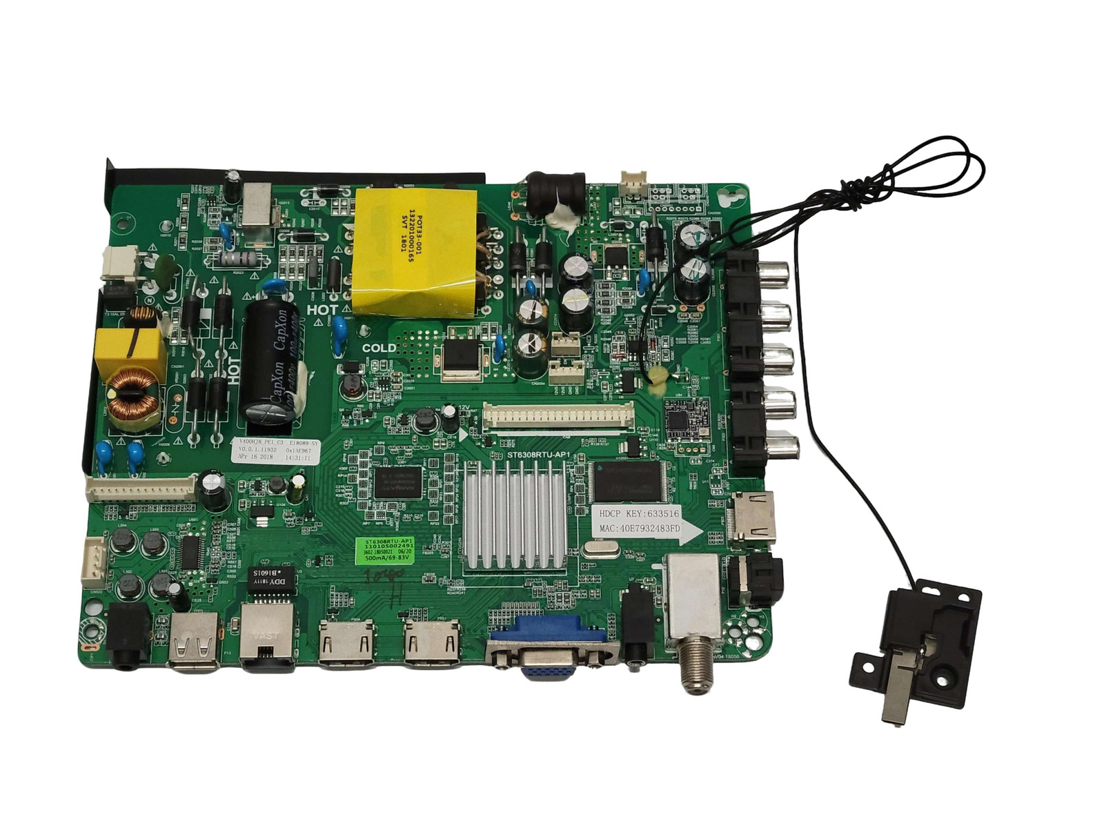 Proscan Plded4016a Element Elsw4017c Main Board / Power Supply V400hj6-pe1 C3
