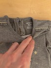 Carter's Girls Gray 3T Long Sleeve T Shirt Deer Love & Joy Holiday & Christmas — photo 2