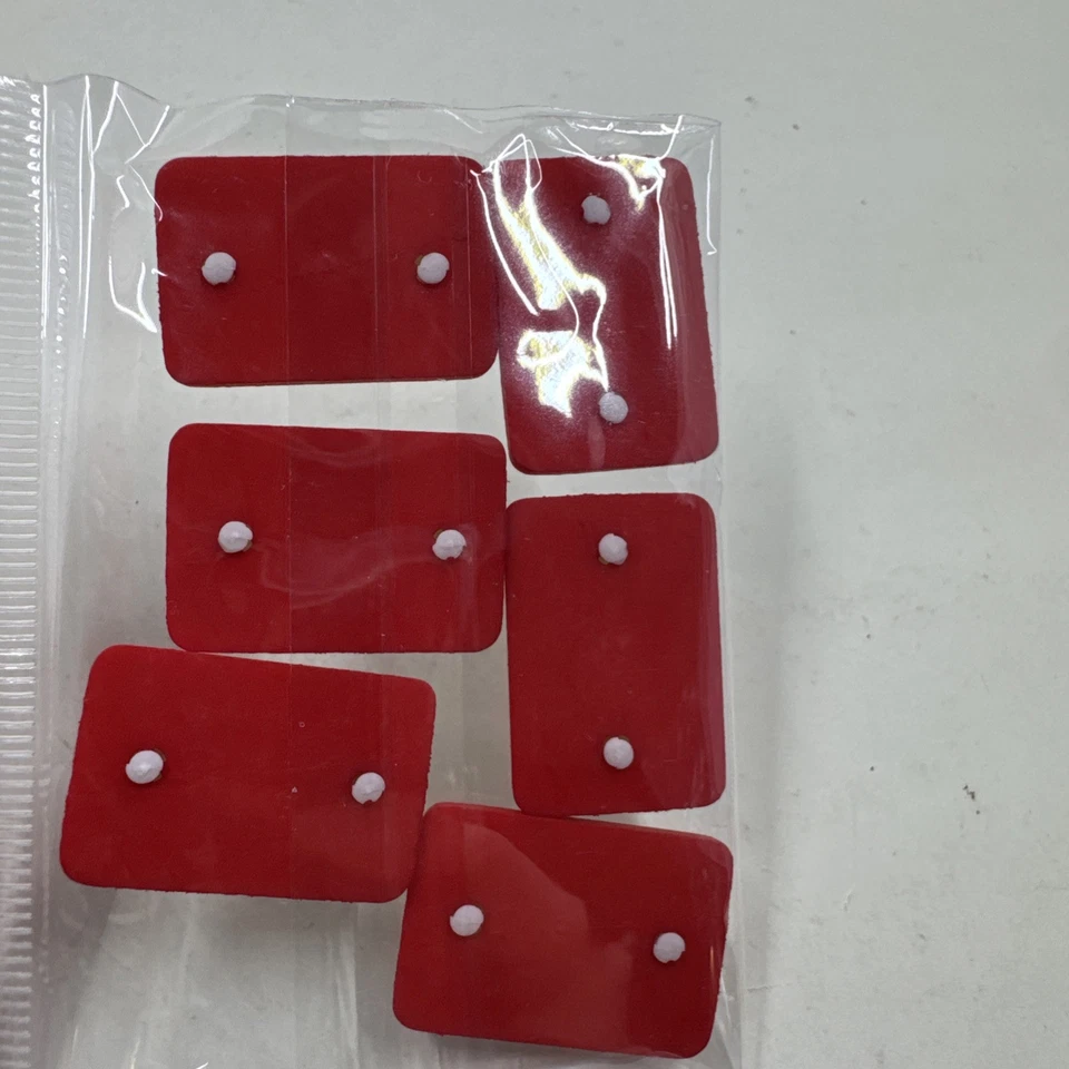 Artesanía San Valentín carta de amor adornos tapa plana 6 piezas Foto 3 de 3