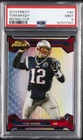 2013 TOPPS FINEST REFRACTOR #40 TOM BRADY PSA 9