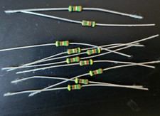 10pcs 40.2 ohm 1/4W 1 Metal Film Precision Axial Resistors  NEW 