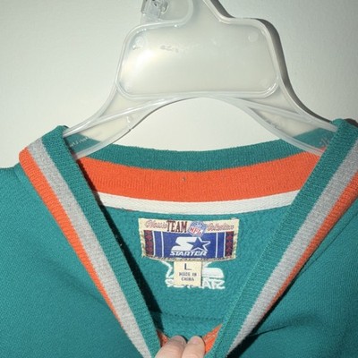 Vintage Starter Miami Dolphins NFL Classic Sweatshirt Embroidered