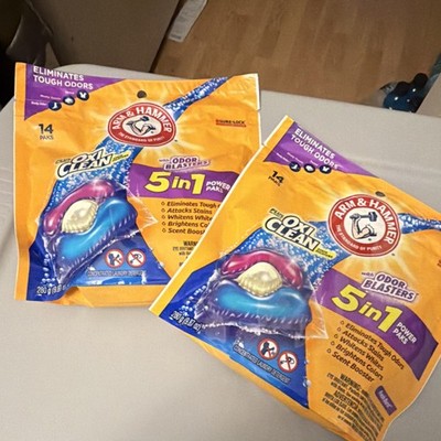 Arm & Hammer OxiClean Odor Blasters Laundry Capsules Fresh Burst 14 Packs