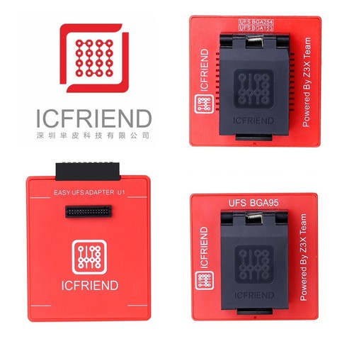 ICFriend 3-in-1 UFS Chip Reader For Z3X Easy JTAG Plus Box - Picture 1 of 6