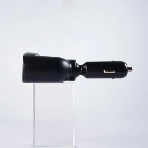 12V 24V Szybka 2-drożna rozdzielacz gniazda zapalniczki samochodowej + 3X szybka ładowarka USB - Zdjęcie 4 z 6