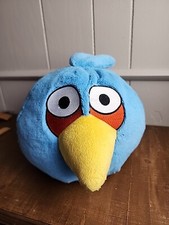 8" Angry Birds Large Plush Stuffed Animal Teal 2010 Commonwealth No Sound