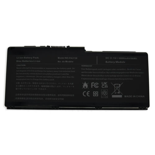 12 CELL Battery for Toshiba Qosmio X500 X505 Laptop PA3730U-1BRS PA3730U-1BAS