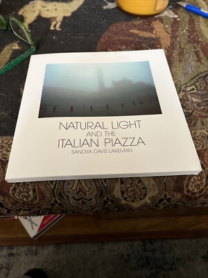 Natural Light And The Italian Piazza ~1994 PB~ Lakeman Italy Photography Art  
