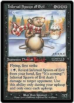 Infernal Spawn of Evil PL MTG Oversized Card Magic - Picture 1 of 1