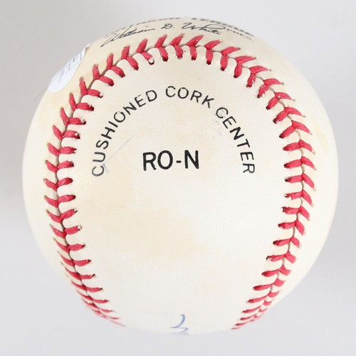 Duke Snider Signed Baseball Dodgers - COA JSA - Picture 5 of 7