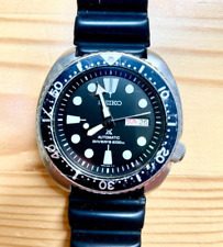 Seiko Prospex Men's Black Watch with Rubber Strap - 4R36 Seiko Prospex Men's Black Watch with Rubber Strap - 4R36