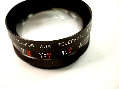 Yashikor AUX Telephoto 1:4 Y204 Camera Lens Screw Mount - Picture 2 of 8