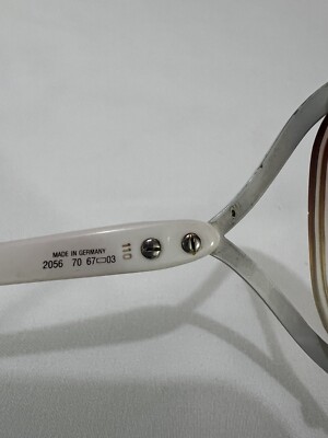 CHRISTIAN DIOR 2056 67mm BUTTERFLY BIFOCAL Sunglasses White