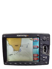 Northstar 6100i  Color 8.4 GPS FishFinder Radar Multifunction SOLD AS IS DAMAGED