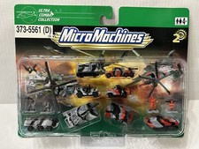 Micro Machines Military Ultra Combat Collection 2 Set- 10 Vehicles, 4 Figurines