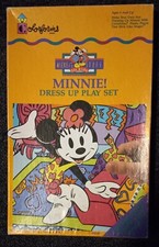 Colorforms Disney Minnie Mouse Dress Up Toy Play Set Vintage 1990's used