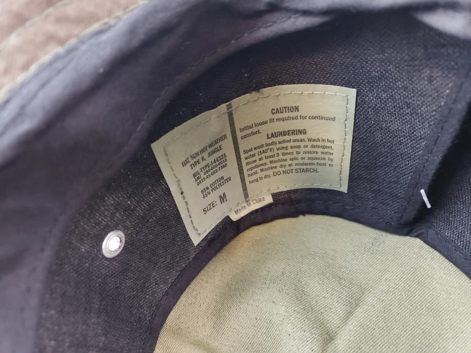 Sombrero Bosque Camuflaje Selva - Rothco 5557 SOMBREROS BOONIE PESCA SOL CAZA SOMBREROS Med Foto 3 de 4