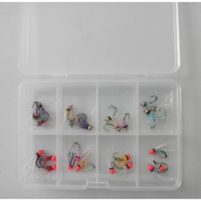 Buzzers, Trout Flies, 24 Boxed UV Buzzers, Good stalkers, Hothead & Goldheads