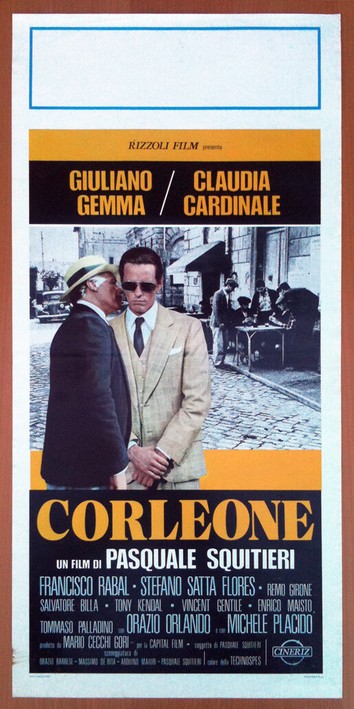 Locandina originale film Corleone (1978) - Regia di Pasquale Squitieri