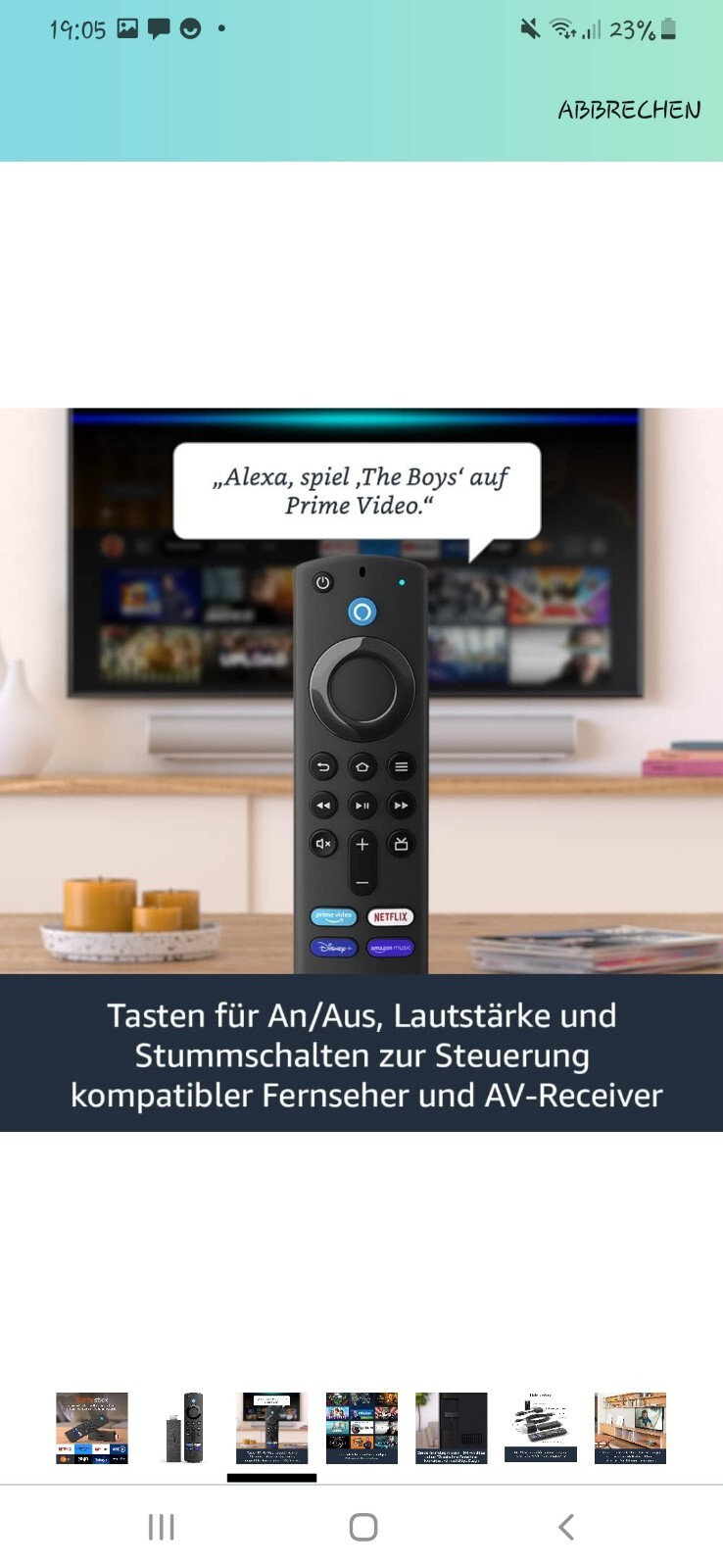 Thumbnail - Amazon Fire Tv Stick Lite (2. Generation) Hd-streaminggerät - Schwarz