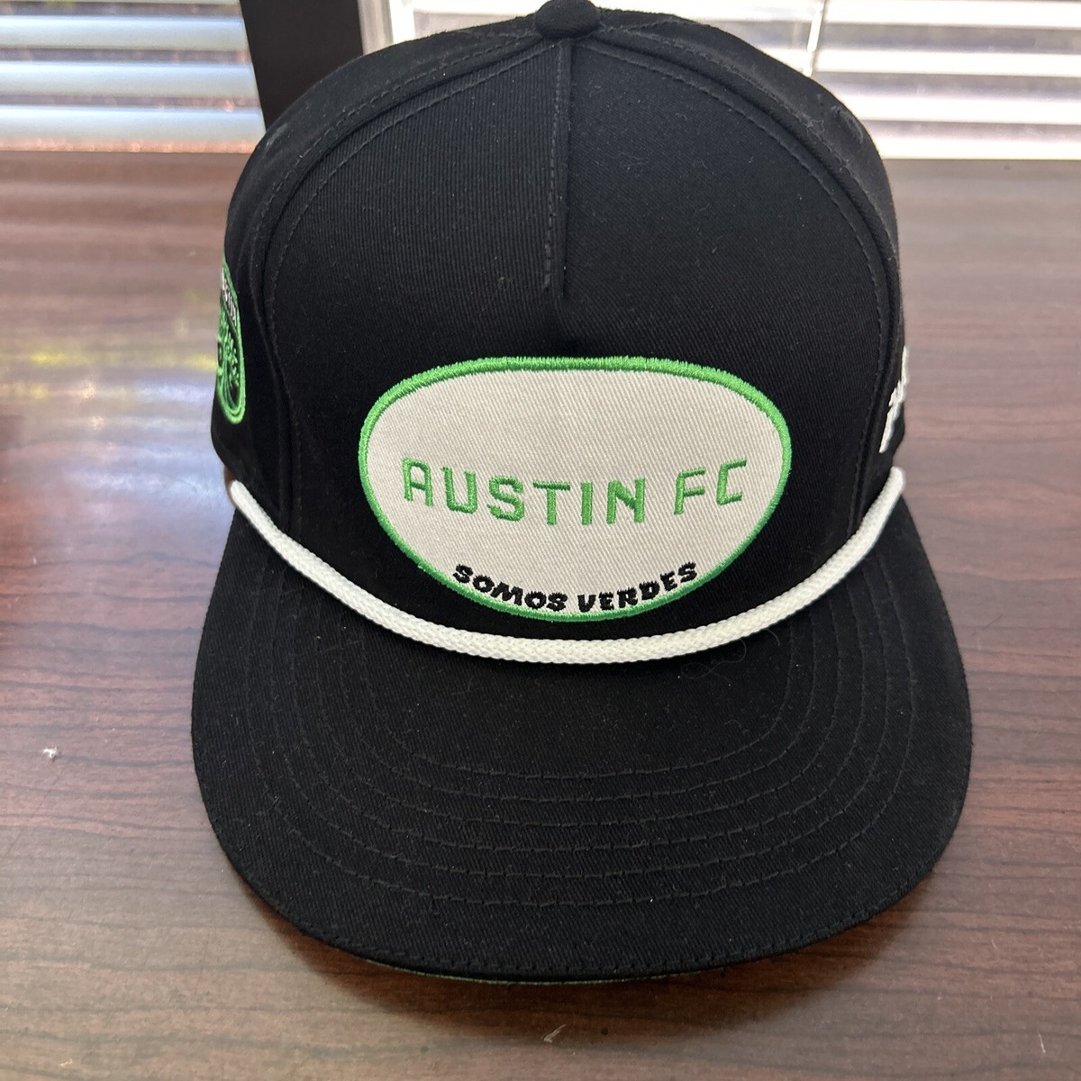 Men's Austin FC Somos Verdes Intel Rope SnapBack Promo Hat