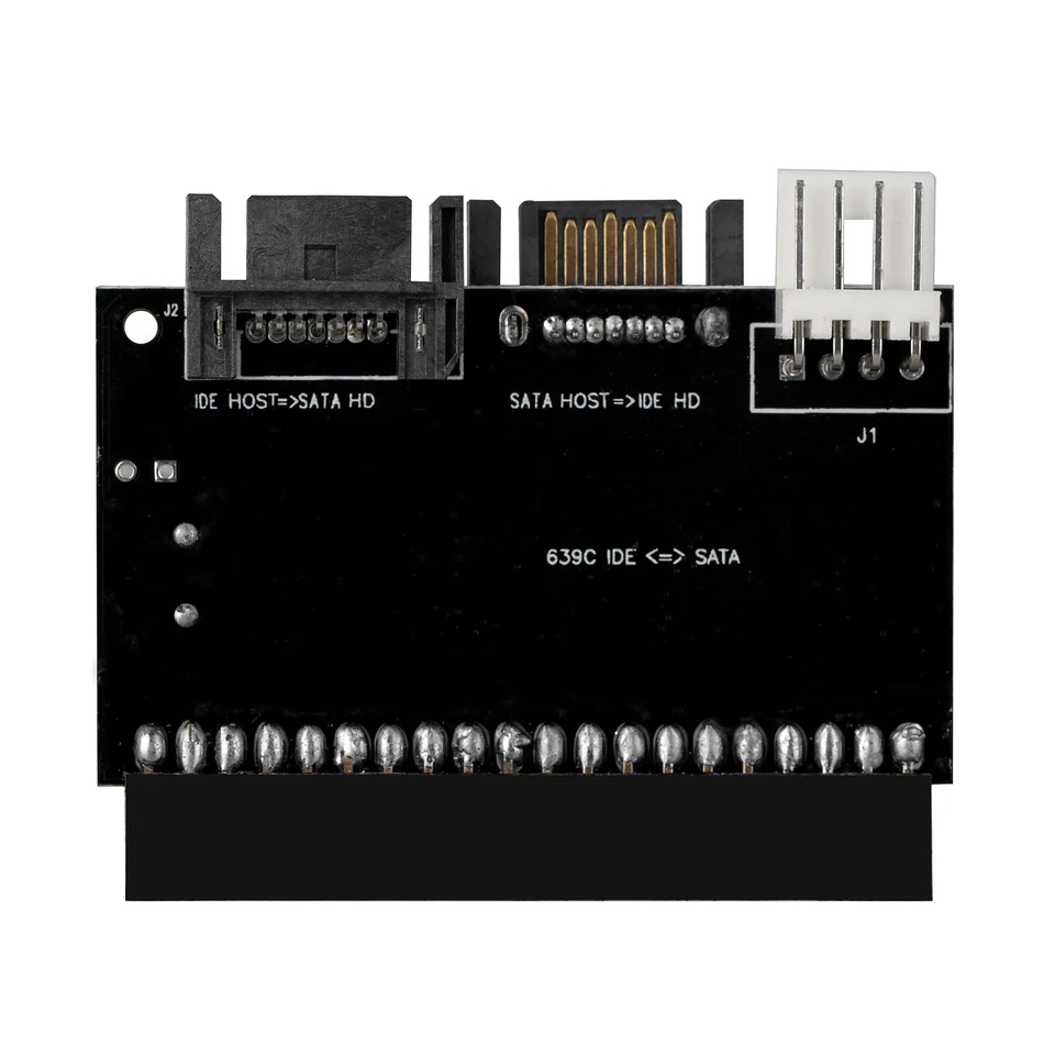 SATA IDE Bi-directional Converter Serial ATA 40pin HDD DVD Drive Port Adapter - Image 3 of 4