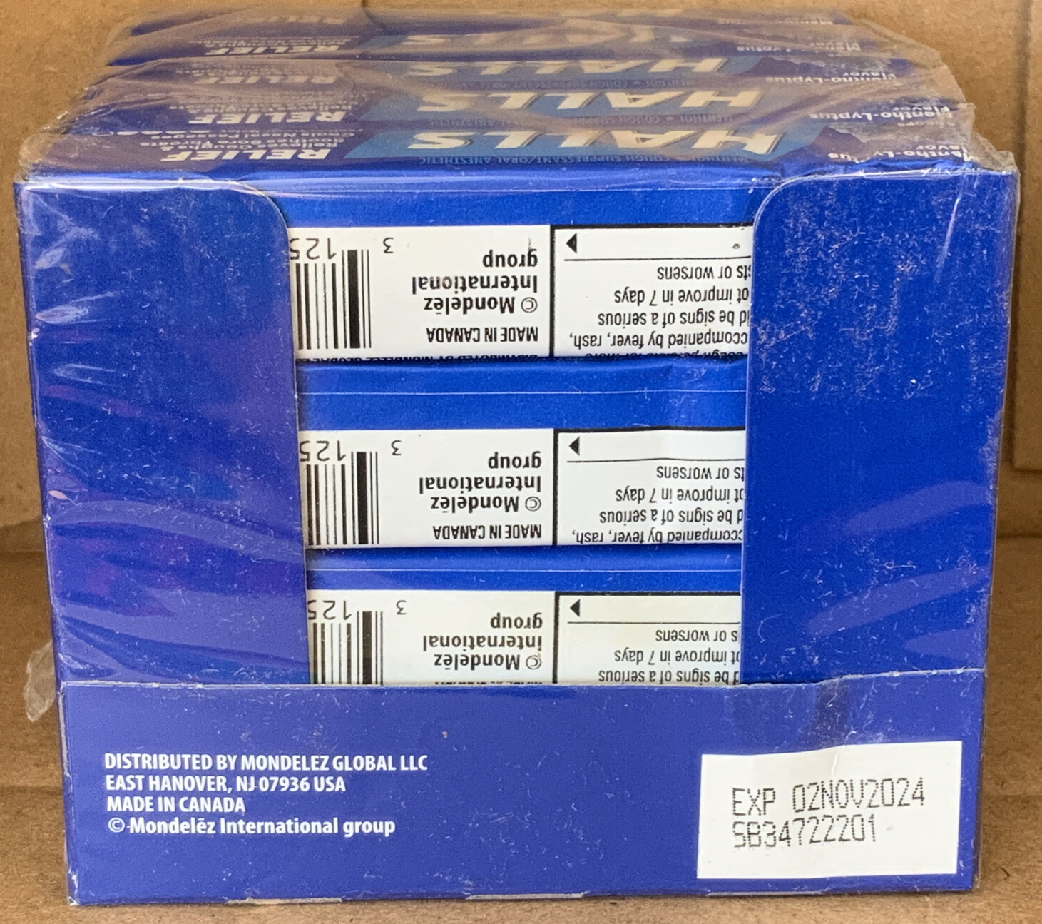 Halls Cough Drops Mentho Lyptus (20x9 drops )exp date 11/24