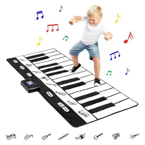 kids floor piano mat