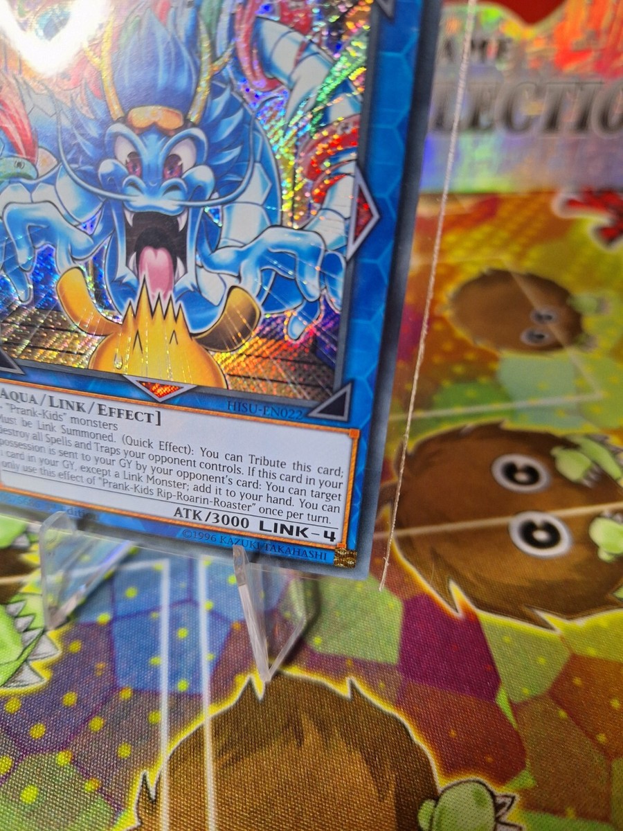 Yu-Gi-Oh! Singles Card - Prank-Kids Rip-Roarin-Roaster (HISU-EN022) Secret Rare 1st Edition
