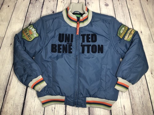 Benetton Bomber Jacket Kids Sz M | eBay