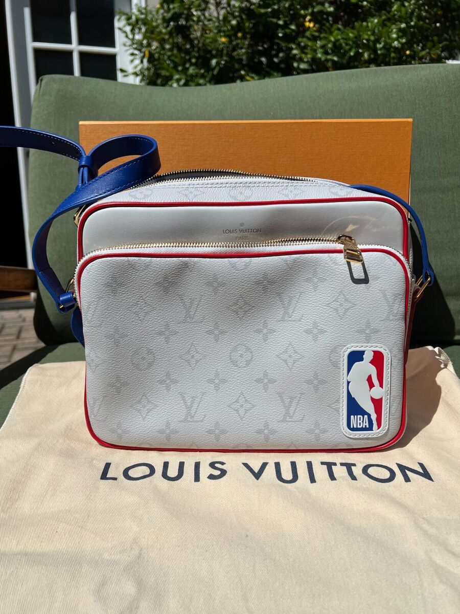 Louis Vuitton x NBA LV Red, White, Blue Monogram Nil Louis Vuitton x NBA LV Red, White, Blue Monogram Nil