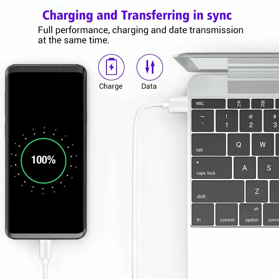 Cable Cargador Tipo C Super RÁPIDO PARA HUAWEI y Otros Todos los Modelos Foto 4 de 4