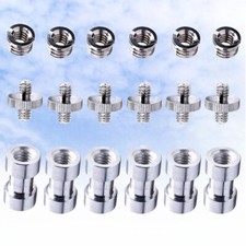 18Pcs 1/4 Inch 3/8 Inch Tripod Mount Screw Convert Adapter Flash Light Stand