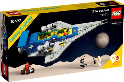 LEGO Icons 10497 Entdeckerraumschiff - Galaxy Explorer - NEU * OVP * Top-Zustand