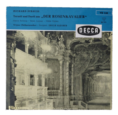 Single - Strauß - Terzett und Duett aus ''Der Rosenkavalier'' -  Erich Kleiber
