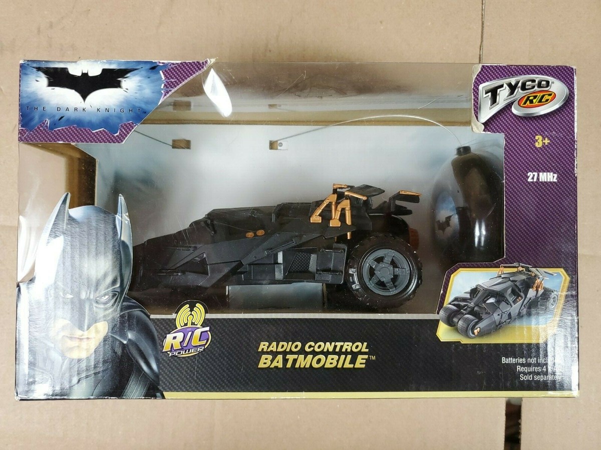 NIB M2597 Tyco RC Batman Little Rides Radio Control Batmobile 27