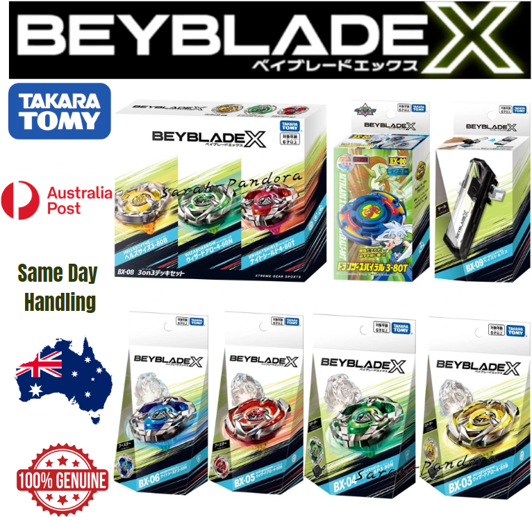 Takara Tomy Beyblade X BX-01 BX-02 BX-03 BX-04 BX-05 BX-06 BX-07