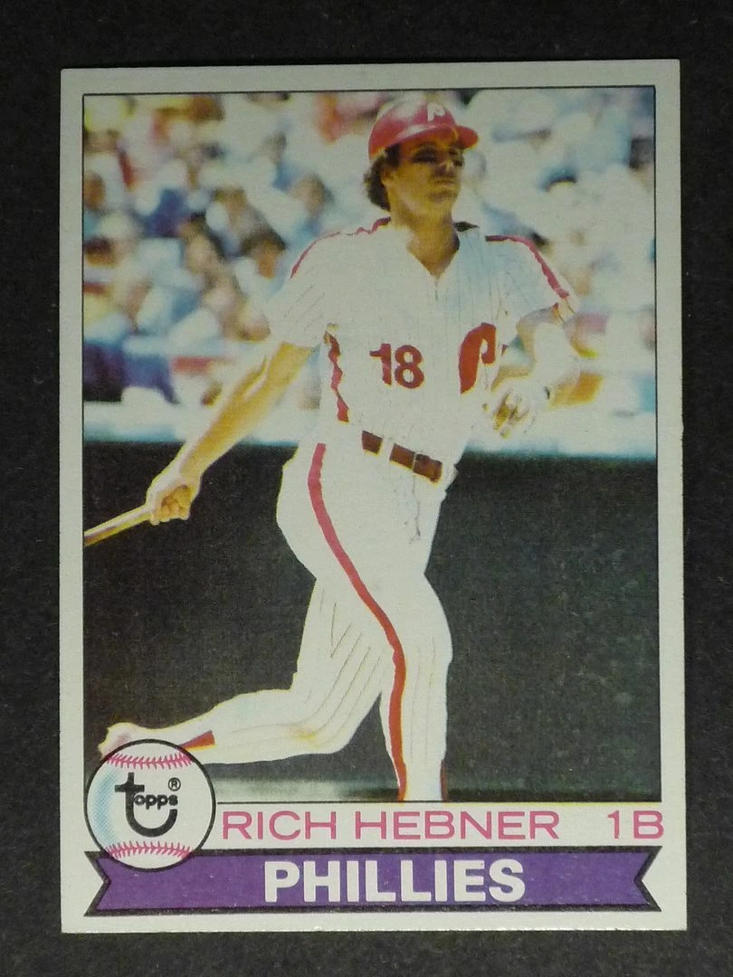 1979 Topps Rich Hebner #567 Phillies NM/MT OR BETTER 002