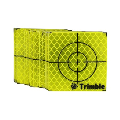 100PCS Trimble Reflective Sheet 60x60MM Reflector Target Tape Surveying Stickers