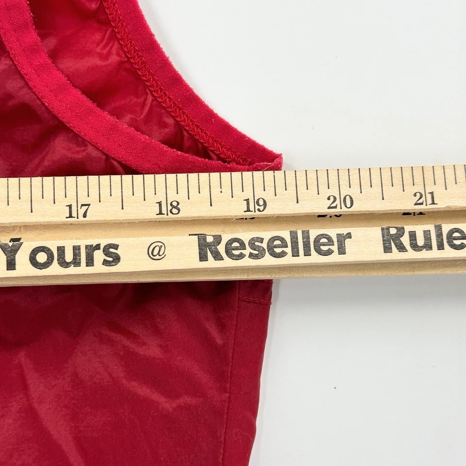 Zoot Cycling Vest Women’s Lightweight Windbreaker Full Zip Pocket Size M Red - Image 3 of 4