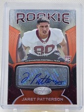 2021 Panini Certified Jaret Patterson Rookie Signatures Mirror Orange /30 RC