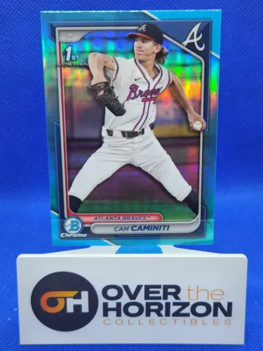 2024 Bowman Chrome Cam Caminiti 1st Aqua