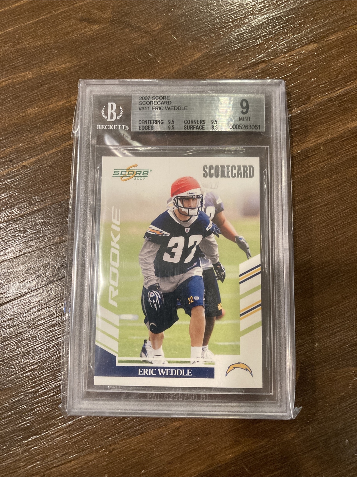 Eric Weddle Score #311 Red Zone