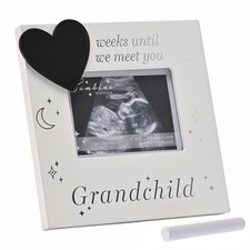 Bambino 'Week's until we meet you Grandchild' Baby's Scan Photo Frame