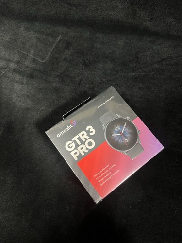 A2040 Amazfit GTR 3 Pro Smartwatch 1.45mm Infinite Black. New-Factory Sealed - Picture 15 of 16