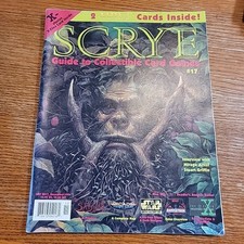 Wizards of the Coast SCRYE Magazine #17 (Mar 1996) ARCADIA Map + STUART GRIFFIN