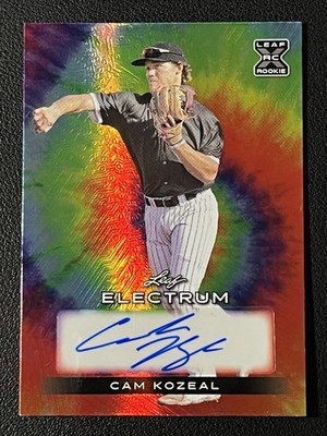 2024 Leaf Electrum Cam Kozeal 8/49 Tie Dye AUTO Autograph ARKANSAS SP