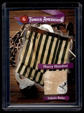2025 HISTORIC AUTOGRAPHS & CARD HARRY HOUDINI COSTUME /200 FAMOUS AMERICANS